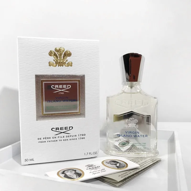

Рождественский подарок, духи для мужчин, оригинальный Creed Virgin Island, водный распылитель, дезодорант, стойкий аромат, спрей для тела, парфюм