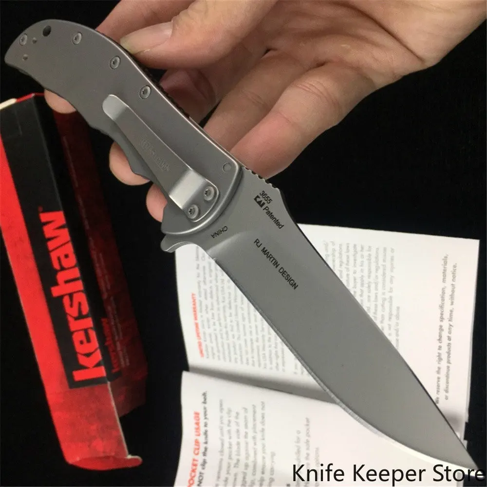 

Kershaw Volt 3655 SpeedSafe Folding Blade Stainless Handle Knife 7.7\\ Tactical Folder Knife Outdoor Camping Survival Knives