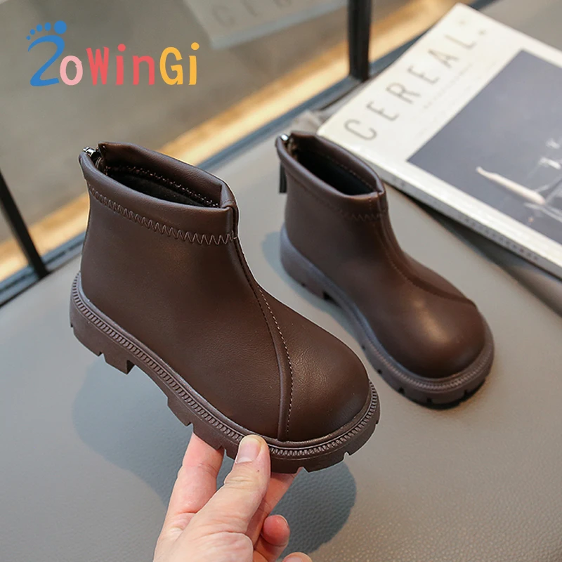 

Size 23-36 Boots Girls Pretty Children Casual Shoes Wear-Resistant Girl Child Shoe Non-Slip Shoes for Girls meisjes schoenen