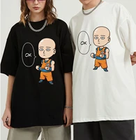 summer fashion anime t shirt japanese anime tops harajuku one punch man t shirt men black cotton tee shirt short sleeve tops