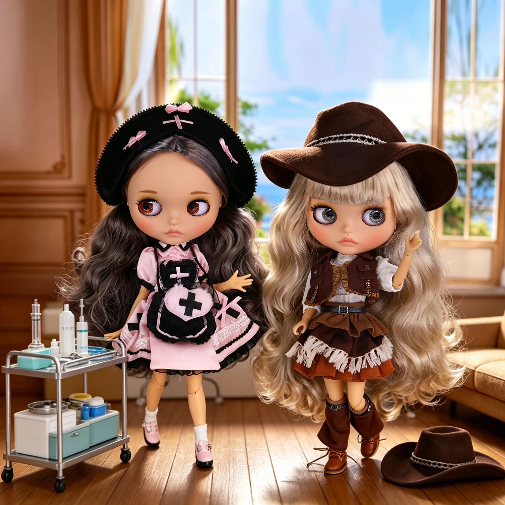 Фото Кукла ICY DBS Blyth 1/6, шарнирная, 30 см, с матовой кожей и лицом, набор для девочек, игрушка BJD, подарок №2