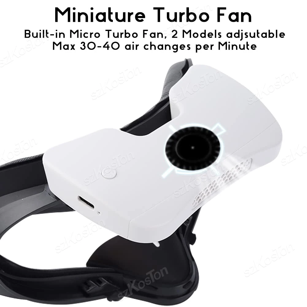 F2 Active Ventilation System Cooling Fan For Oculus Quest 2 Relieve Lens Fogging Air Circulation For Oculus Quest 2 Accessories