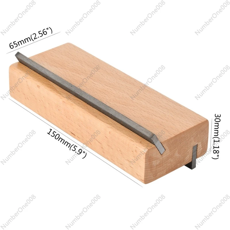 Напильник для гитарной проволоки Muspor 2-в-1 с кленовой фаской 35 ° и 90 Инструмент