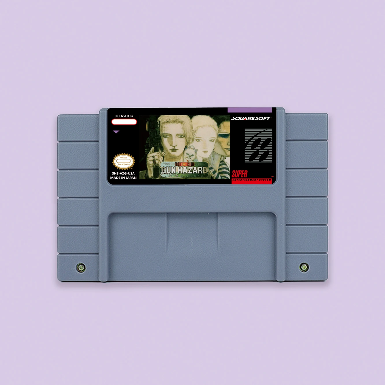 Front Mission - Gun Hazard (Battery Save) карта для SNES