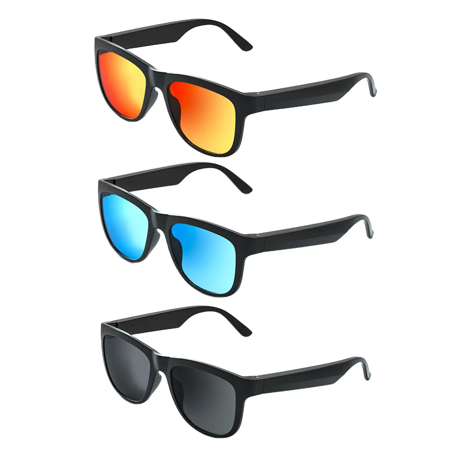 

Bluetooth 5.0 Smart Glasses Hands Free Calling Wireless for Fitness Running Bluetooth Glasses sunglasses speakers