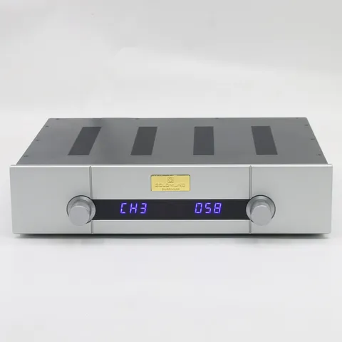Готовые 4-входные 2-выходные дистанционные контроллеры громкости аудиоисточника с RCA XLR сбалансированный HIFI Пассивный предусилитель