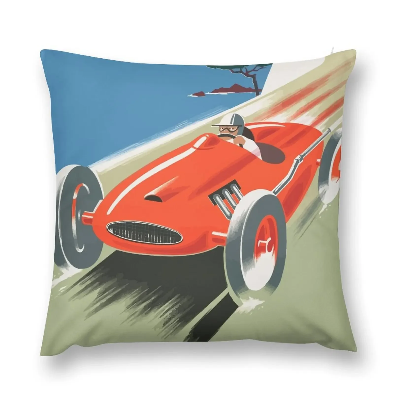 Винтажный плакат C?te dɺzur декоративная подушка роскошные аксессуары для дома