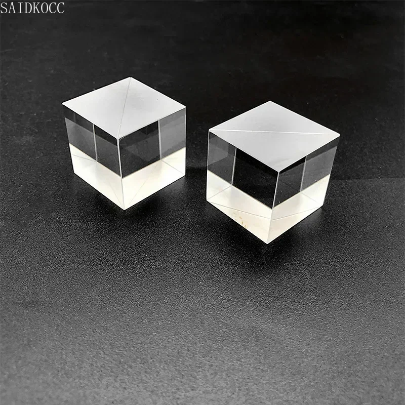 SAIDKOCC Custom 50mm Beamsplitter Prism-прямоугольный треугольный AR покрытие клей Prism