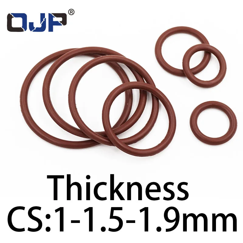 

Резиновые уплотнительные кольца OJP CS FKM 1/1,5/1,9 мм