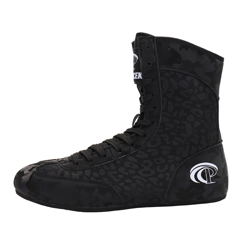 2022 Lightweight Wrestling Shoes Soft Fitness Men and Women Anti-Slip Training Competition Boots High Top Professional Sneakers