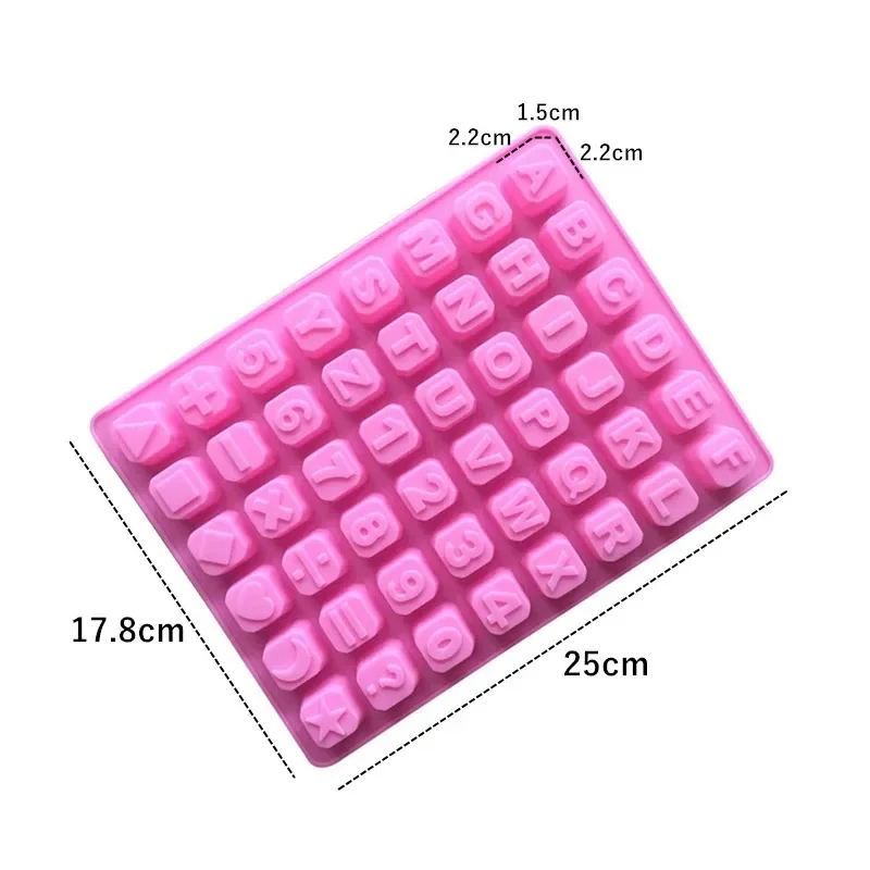 Силиконовая форма для торта 26 букв английского алфавита шоколада льда конфет
