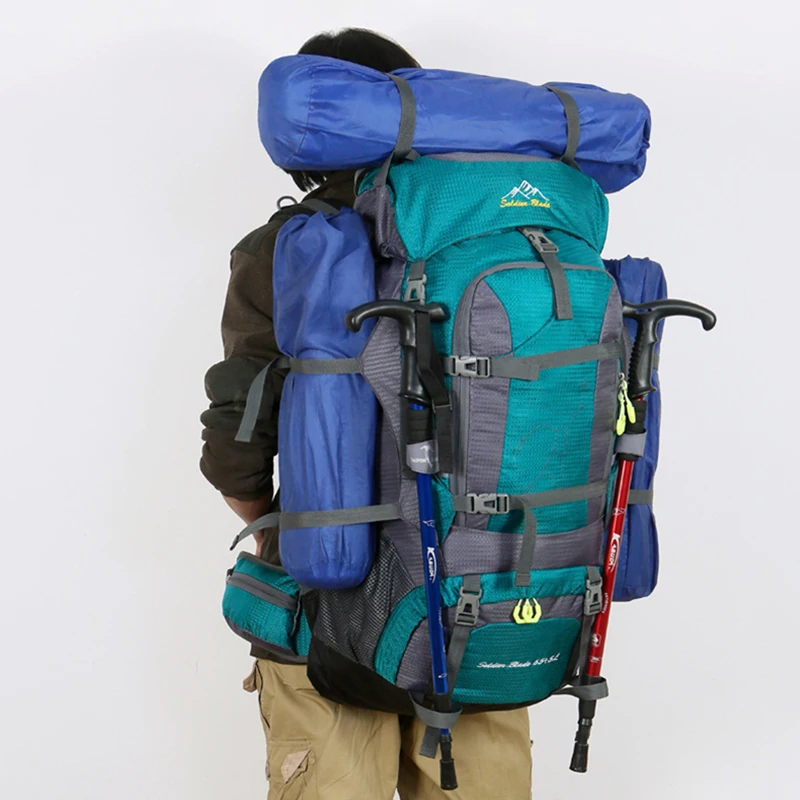 Многофункциональные рюкзаки 70 л воздухопроницаемые дорожные уличные сумки для