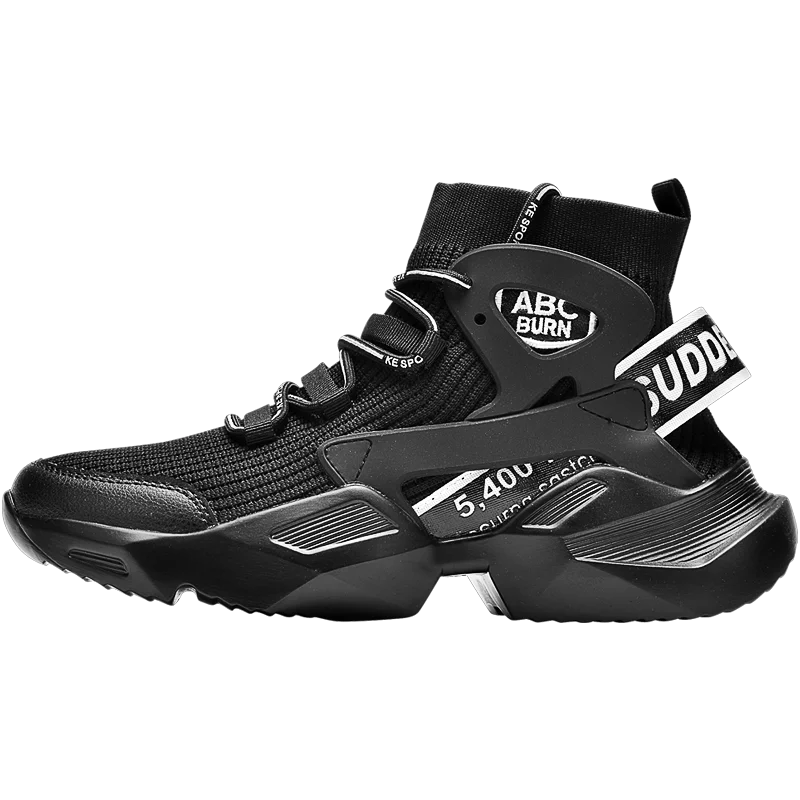 STRONGSHEN Men Running Shoes High-top Socks Chunky Sneakers Athletic Sports Shoes Breathable Jogging Trainers Chaussure Homme