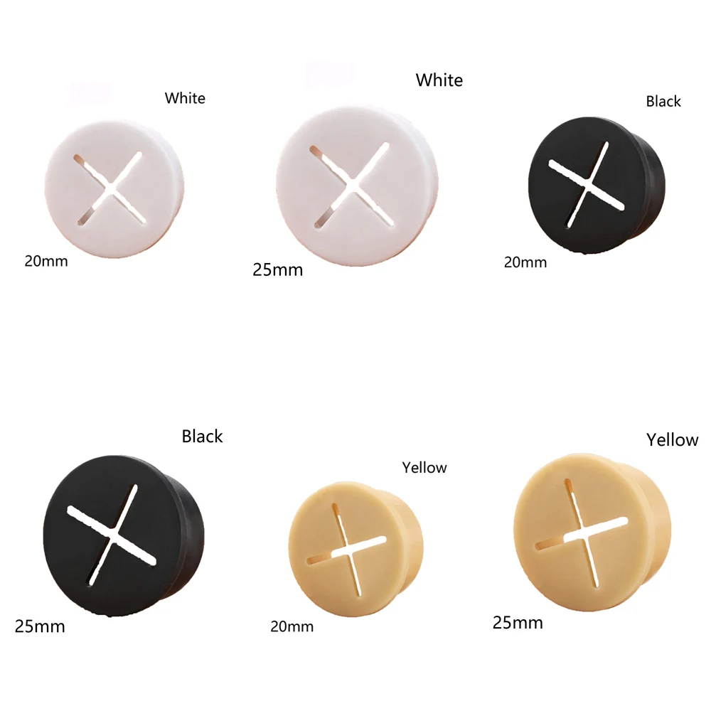 Круглые люверсы для стола кольца с отверстием кабеля офиса дома компьютера 1 шт. 20