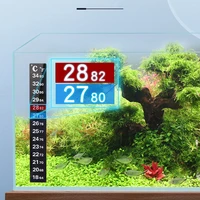 135pcs stick on digital aquarium fish tank fridge thermometer sticker measurement stickers temperature control tools products