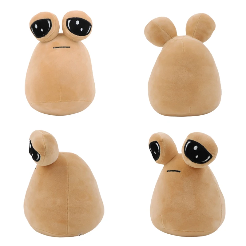 

22cm Pou Plush My Pet Alien Furdiburb Emotion Alien Toys Cute Soft Plush Stuffed Animal Dolls Gamer Collection Gift for Kids