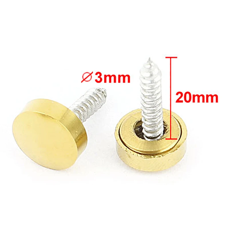 Fastener Fixing Mirrors Glass Table Furniture Screw Set