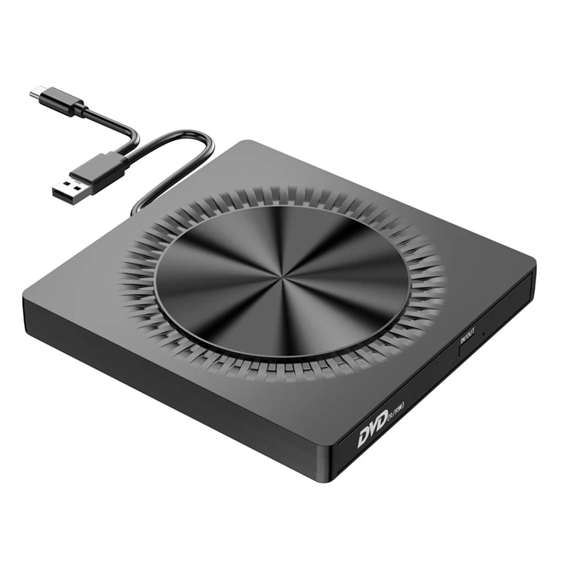 Внешний записывающий привод для DVD-привода двойной интерфейс USB Type-C записывающее