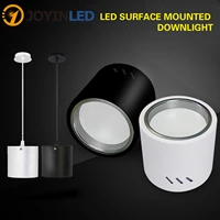 surface mounted led downlight hanging wire spotlight lamps cylindrical suspender ceiling light anti fog free opening 12w15w18w
