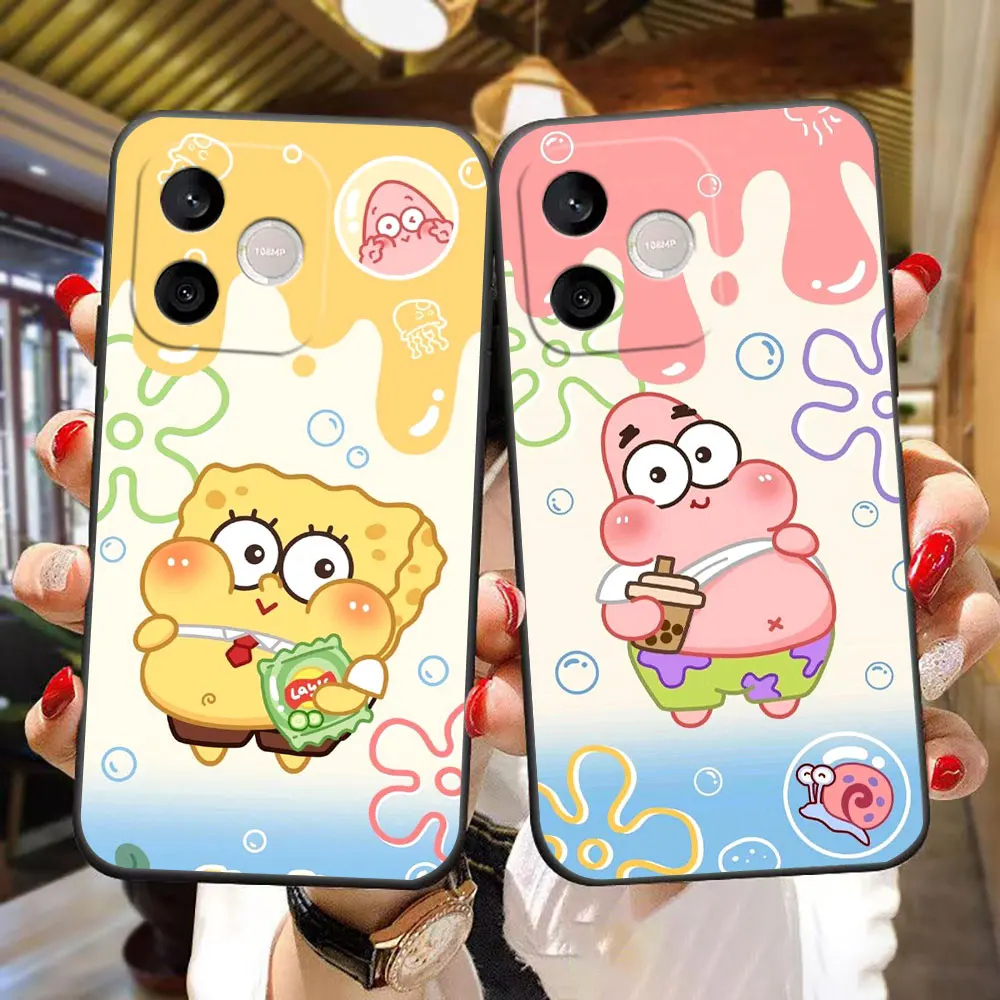 Фото Чехол для телефона S-SpongeBob P-Patrick Star для HUAWEI NOVA 3I 7I 8I HONOR 600 400 90 X6B X6D X7A X7B X7D X8 X8B X9 X9B X9D X9A №1