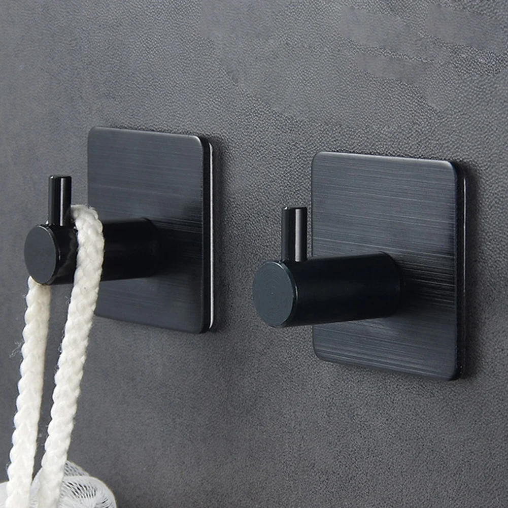 

Самоклеящаяся настенная вешалка для пальто из сплава, держатель для ключей, вешалка для полотенец, вешалка для одежды, подвесные крючки, акс...