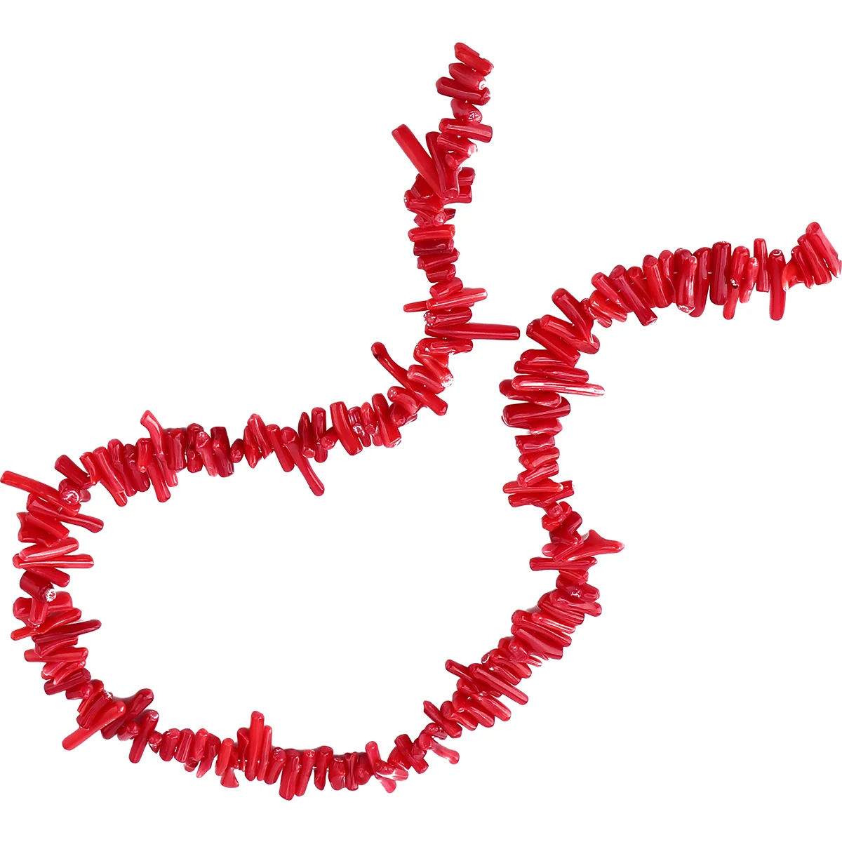 

120 Pcs DIY Loose Beads Ladies Necklace Accessories Irregular Coral Resin Bracelet Jewelry Miss