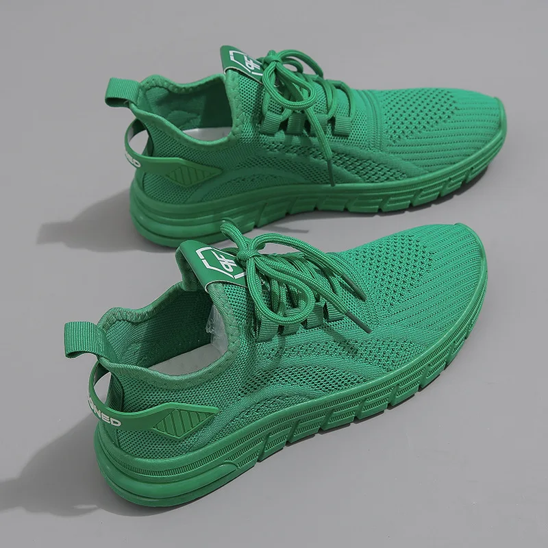 

Women Sneakers Girl Candy Color Lightweight Casual Sport Running Shoes Breathable Knit Soft Sole Athletic Shoes