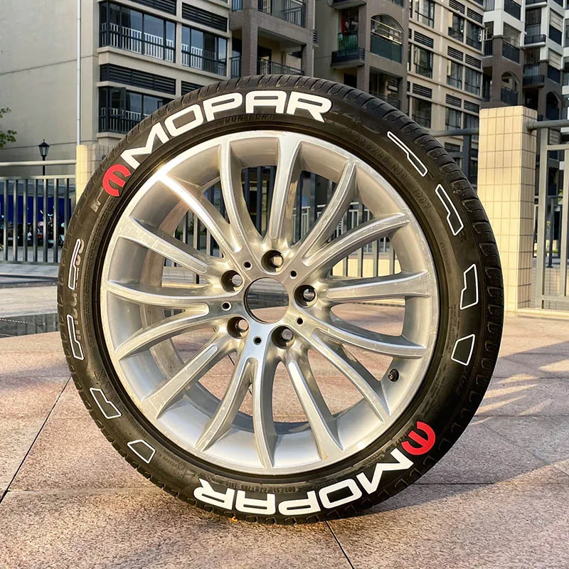 3D наклейка в виде букв для шин на колесо автомобильной шины мотоцикла s Mopar с