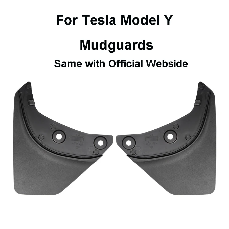 

Car Mudguards for Tesla Model Y Front Rear Mudflaps Mud Flaps Original Model Replacement Protector Fender 4PCS PP+TPE Modely