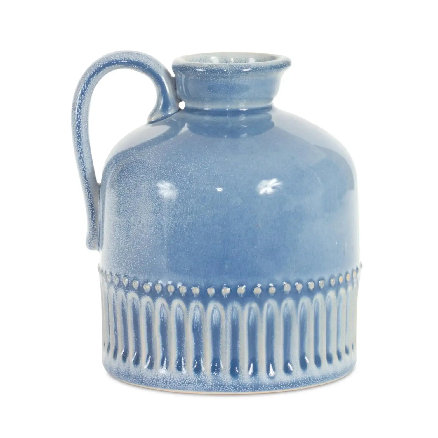 

International Simply Country Ceramic Jug Design Bud Vase - Set of 2