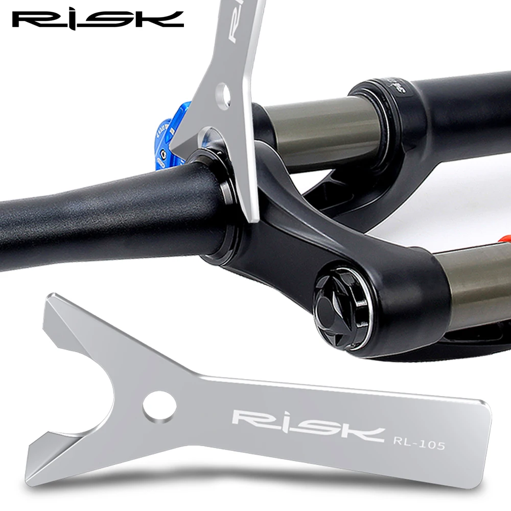 

RISK MTB Road Bike Headset Base Wrench Bicycle Fork Bearing Seat Remover Tools Forks Base Spacer Removal Disassembly Repair Tool