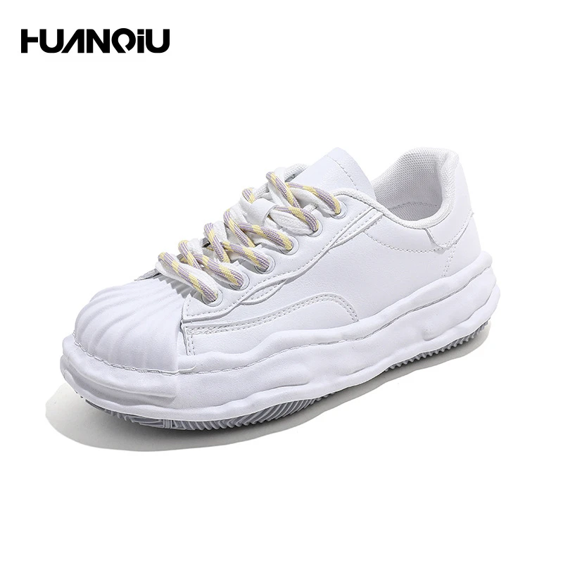 

2022 autumn new shell head small white shoes women's all-match thick bottom casual sneakers women's shoes
