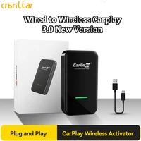 wireless carplay ios 15 adapter dongle ai box 5g wifi usb bluetooth carlinkit 3 0 smart box for mazda honda ford benz vw honda