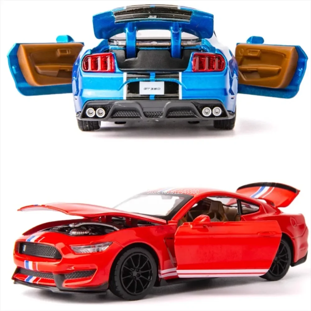 Модель автомобиля Ford Mustang Shelby GT350 модель игрушка с высокой симуляцией суперкар из