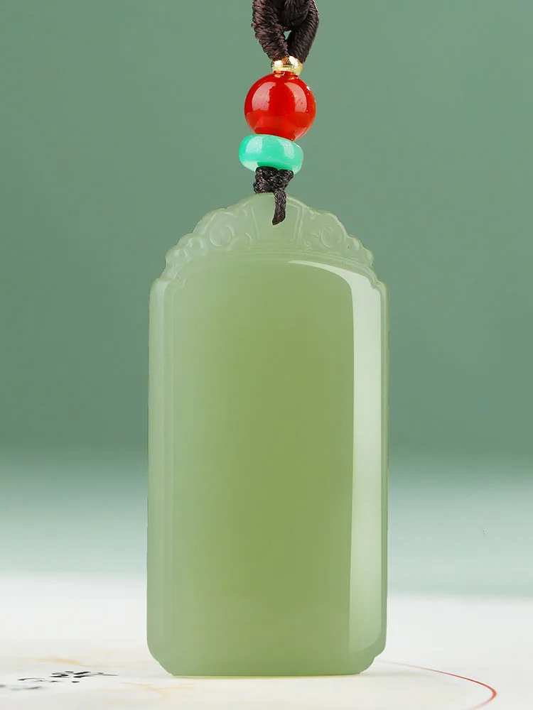 Подвеска из натурального нефрита пин-Ву Ши для мужчин и женщин ювелирные изделия