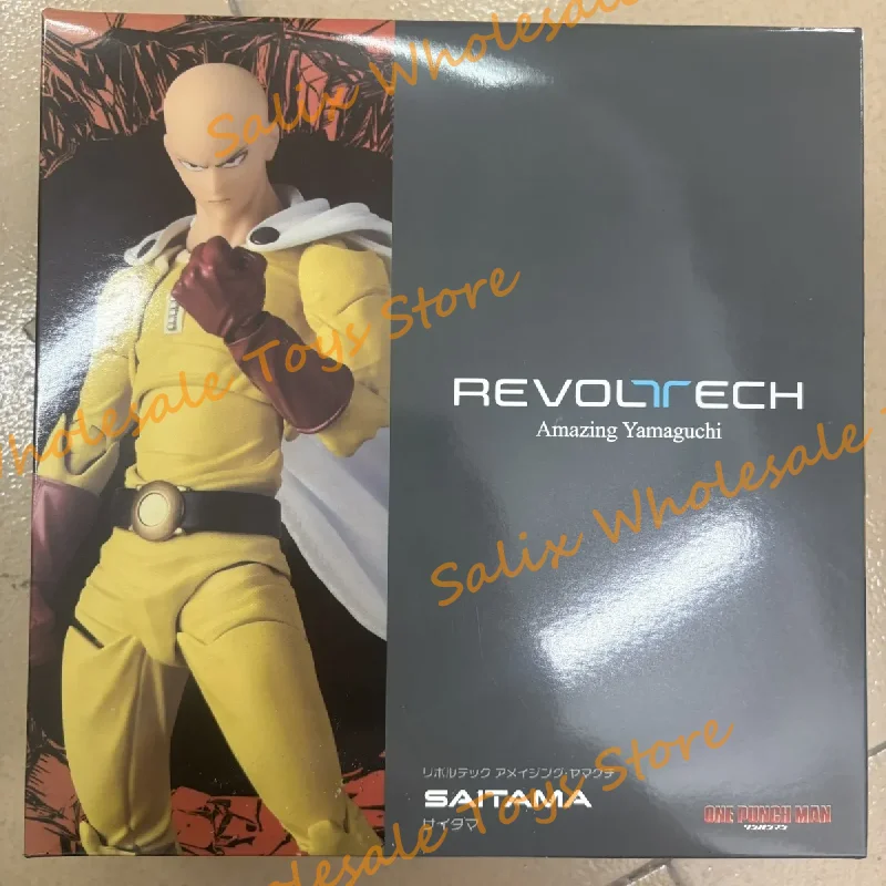 Фото В наличии One Punch Man Фигурки Kaiyodo Revoltech Amazing Yamaguchi Ko Модель Аниме Коллекция Фигурки Подарки Игрушки №3
