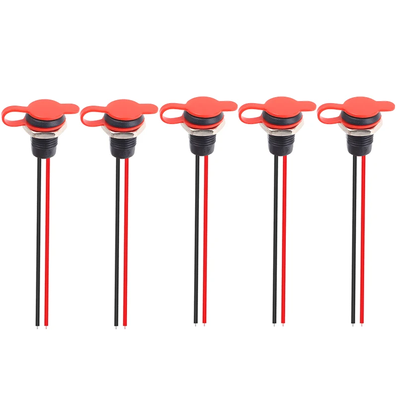 

5 ~ 1 шт. гнездовой 2-контактный разъем типа C, водонепроницаемый разъем, гнездовой разъем для зарядки 3A, комплект разъемов для зарядного устройства USB-C