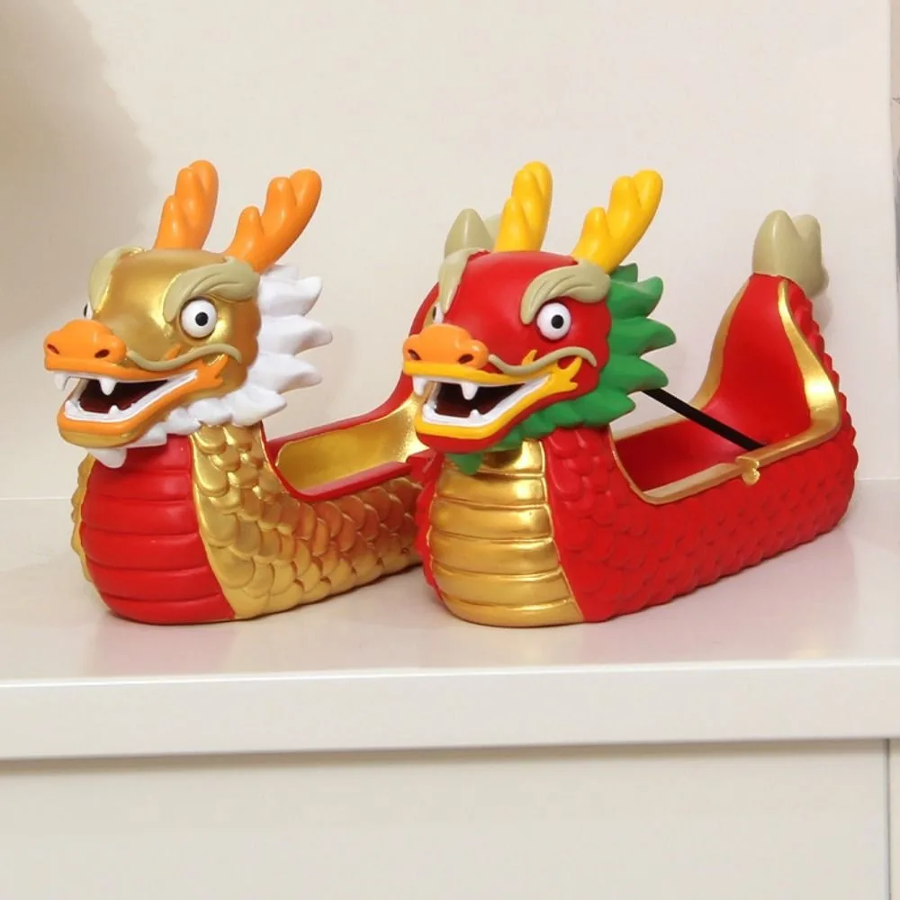 Полимерная лодка-дракон подставка для хранения с защитой от падения в китайском