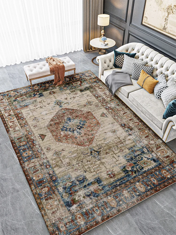 

Персидские ковры в богемном стиле для гостиной, спальни, в американском стиле, коврики для зоны, марокканские Этнические Ретро дверные коврики, коврики для стола, домашнего декора, салон