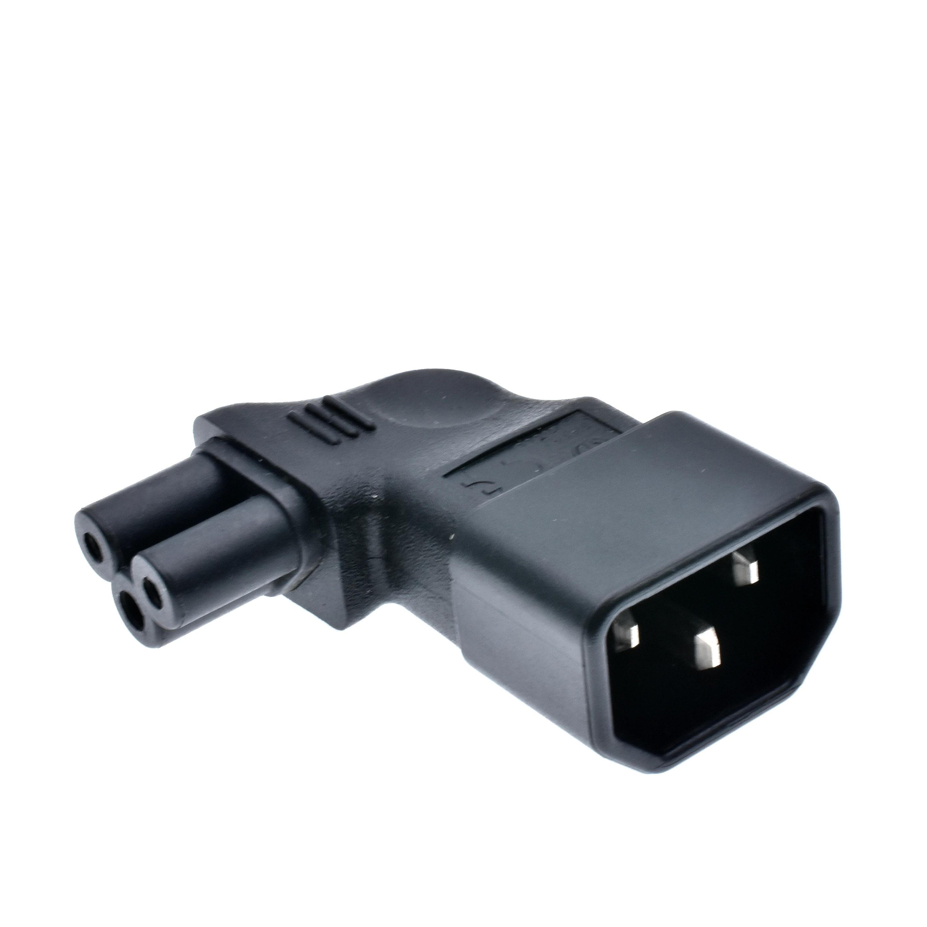 Универсальный адаптер питания IEC 320 C14–C5 преобразователь вертикальный