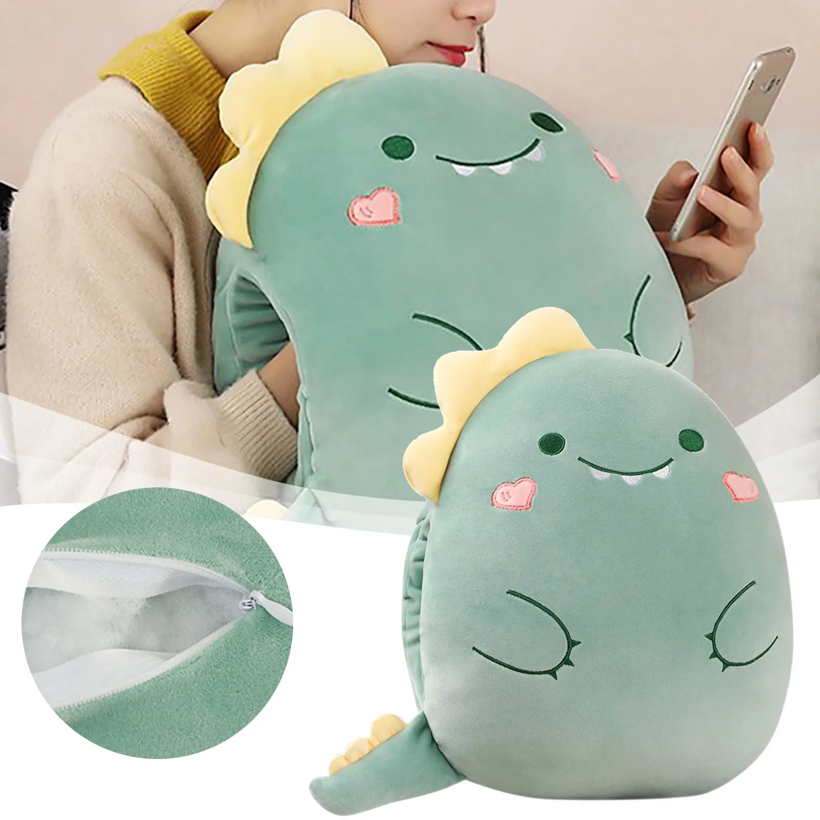 

Мягкая подушка h в виде животного, милая аниме Подушка, мягкая игрушка в виде животного Opossum h