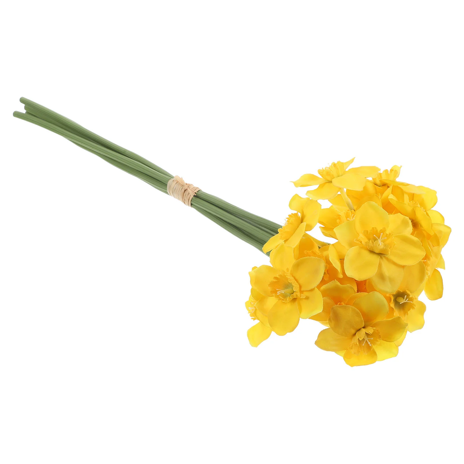 

Artificial Daffodils Flowers Bulk Table Centerpieces Wedding Decorations Faux Bouquet Silk Household Fake Bouquets