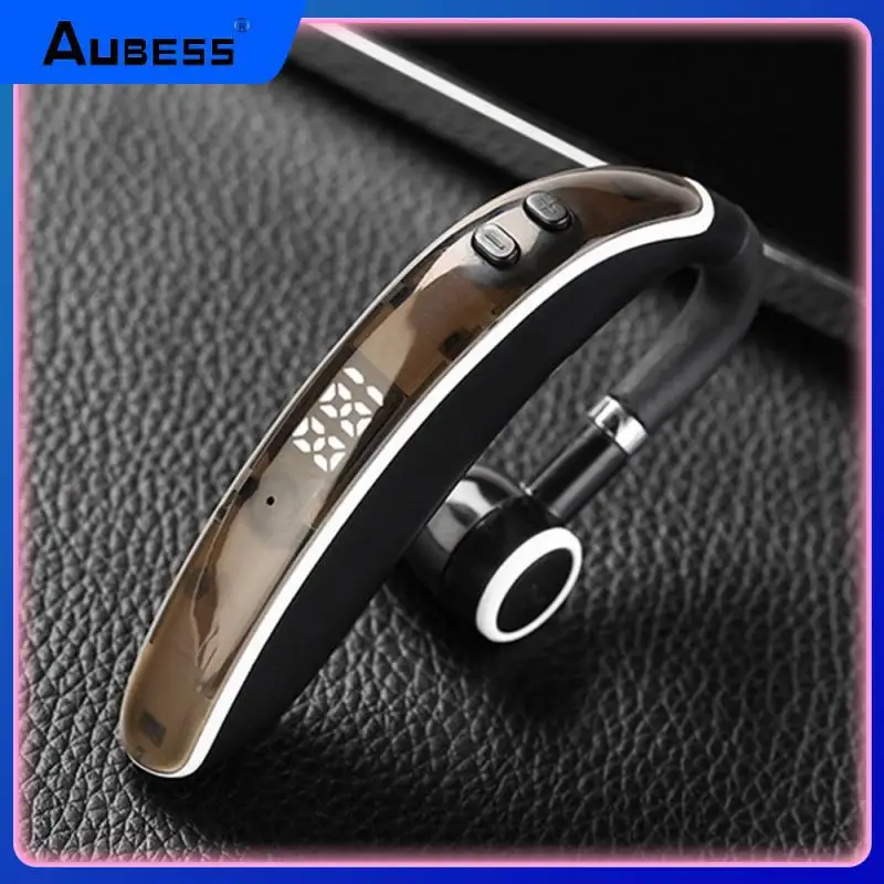 

Business Wireless Headphone Quick Charge Ipx5 Waterproof Headset Rotation Single Ear Audio Devices Sport Earphones