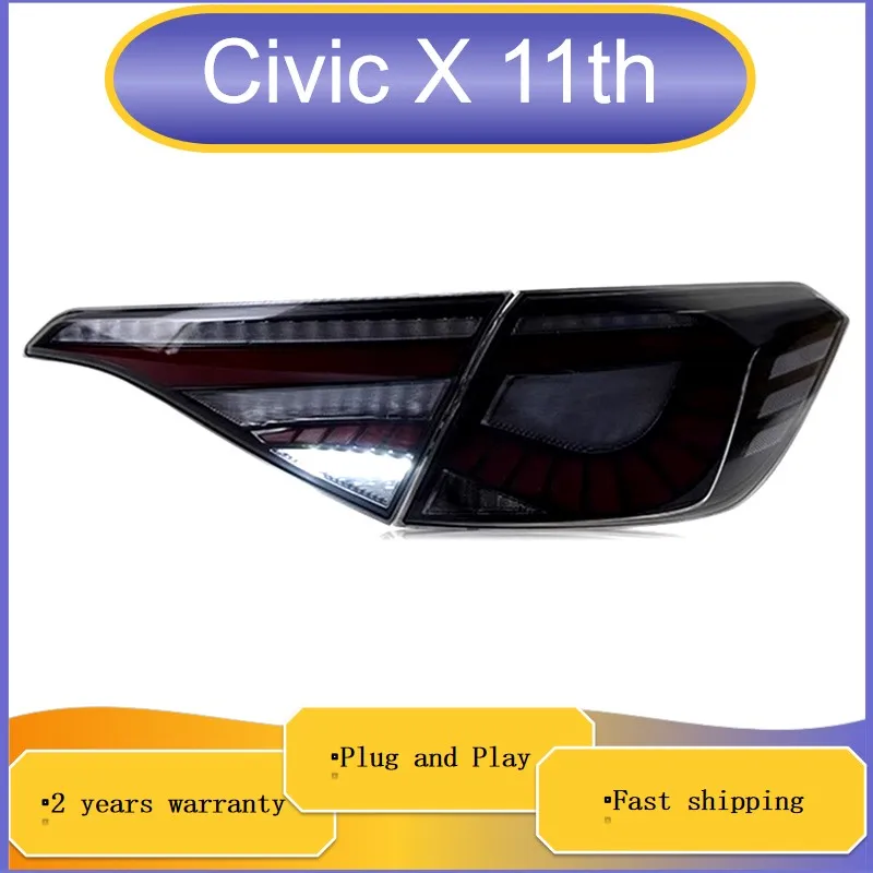 Автомобильные аксессуары для Honda Civic 11 задний фонарь 2021-2022 X ДХО противотуманный