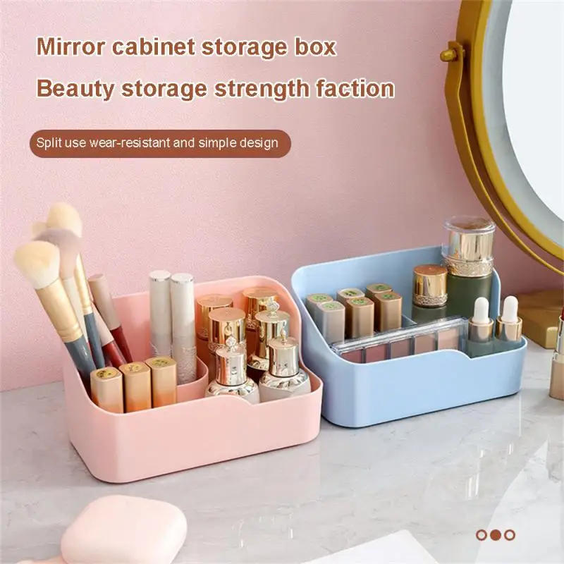 

Storage Rack Simple Storage Box Organizer Finishing Basket Wear-resistant Grid Storage Basket Large Diameter Easy To Clean