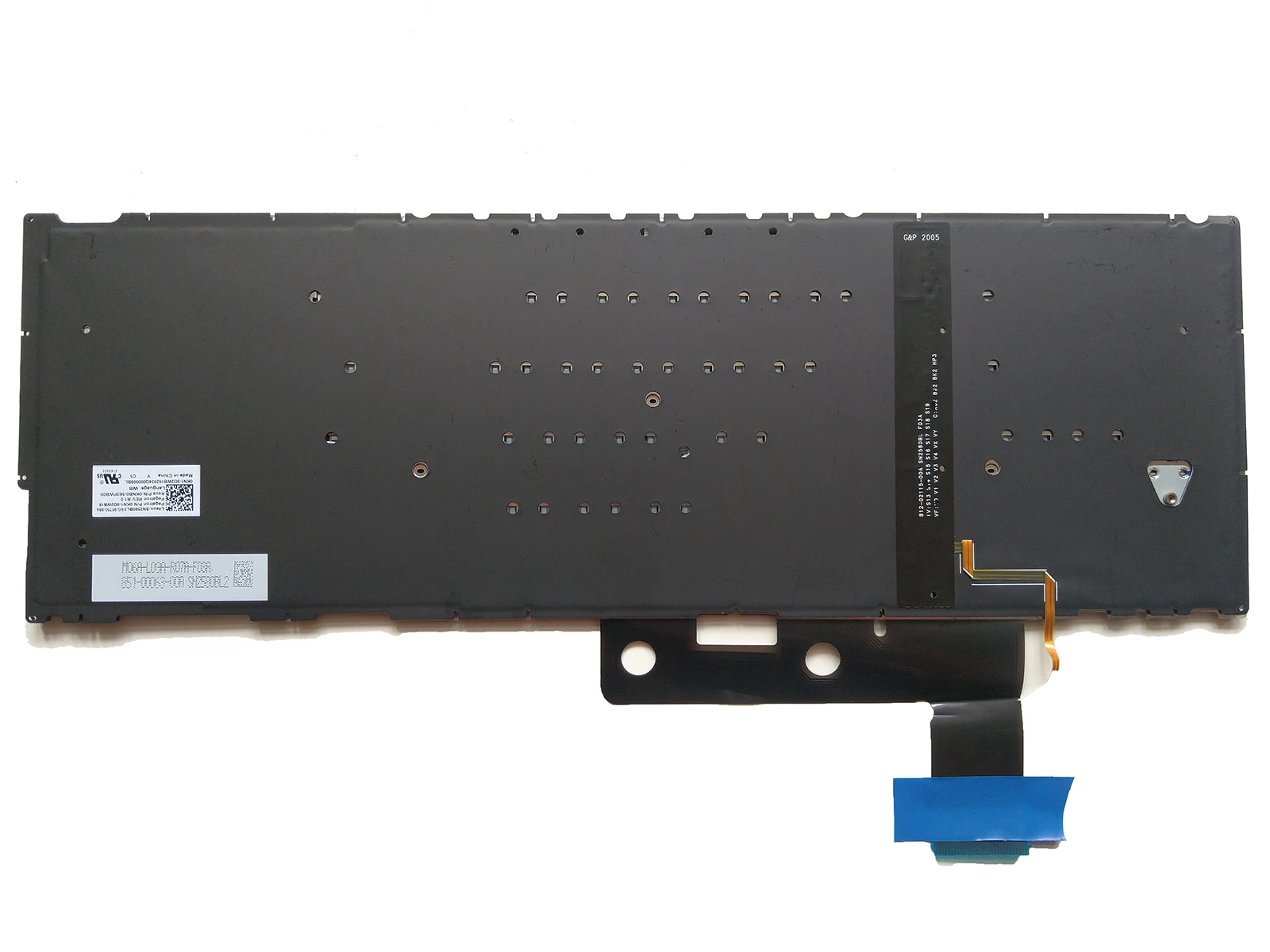 Клавиатура с подсветкой (серебристая) для Asus ZenBook UX533 UX533F UX533FD UX533FN UX533FTC UX534 UX534F UX534FAC (art.: 3920d4edaf2cf) - 3920d4edaf2cf