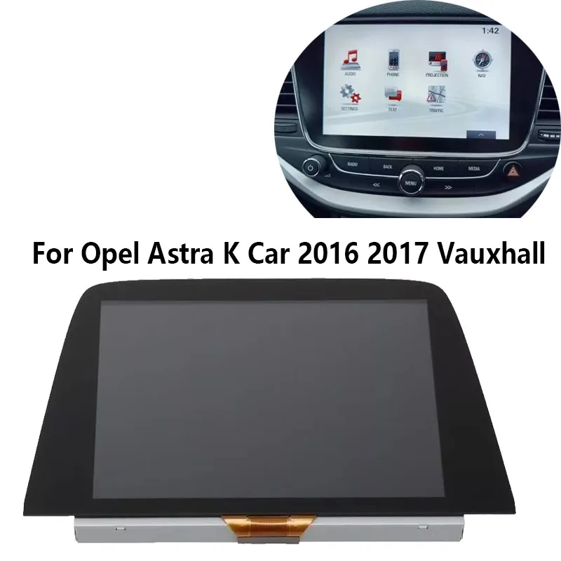 Фото Для Opel Astra K Vauxhall 2016-2017: Автомобильная GPS-навигационная система с 8.0-дюймовым сенсорным ЖК-дисплеем LQ080Y5DZ10 для мультимедиа и развлечений №4