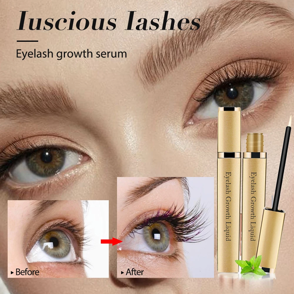 

Eyelash Growth Enhancer Serum Eye Lashes Growth Eyebrow Eyelash Growth Treatment Lash Curly Thicker and Longer Makeup Mascara