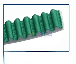 Стальная проволока открытый ремень белый полиуретановый зуб поверхность