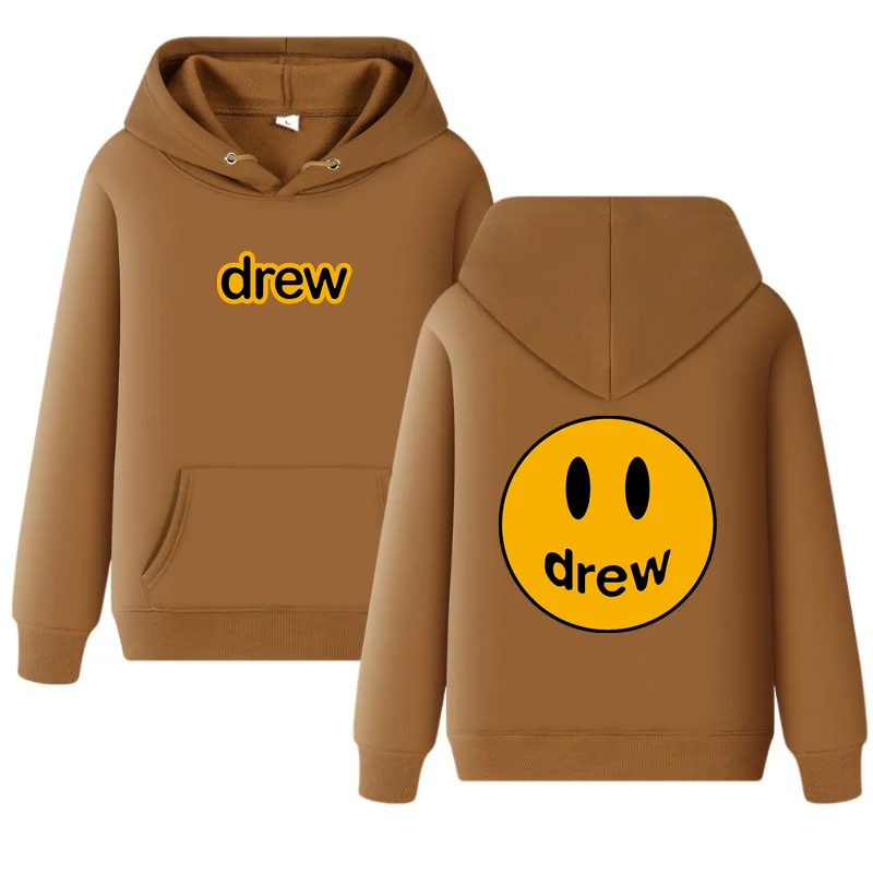 

Fashion Brand DREW Print Men's/Women's Hoodie 2022 Autumn Male Casual Sweatshirts Men Hoodies Sweatshirt Justin Bieber Tops 3XL